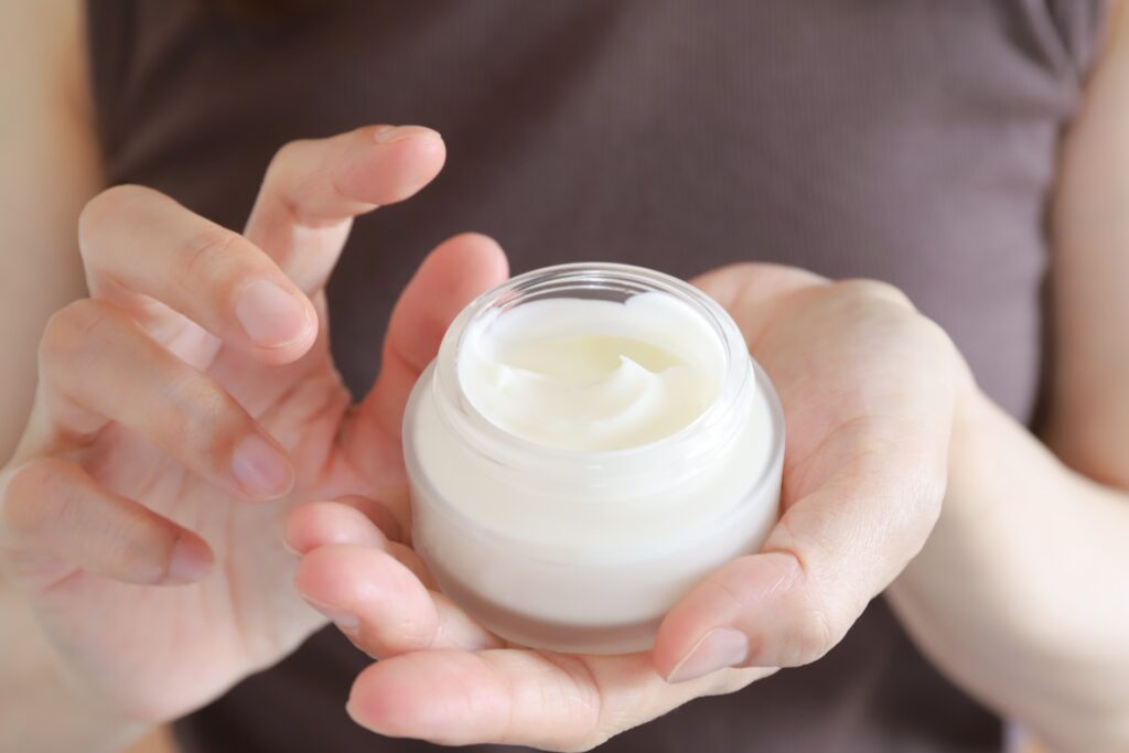 お腹まわりの妊娠線予防2選